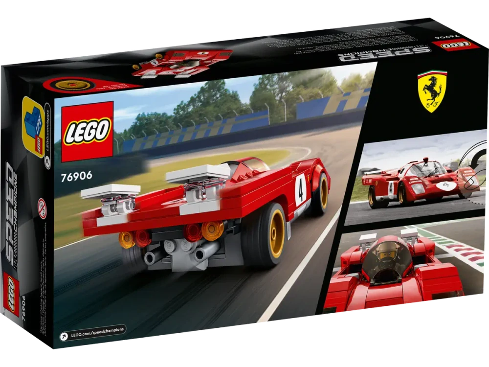 Stavebnica LEGO Speed Champions 76906 1970 Ferrari 512 M