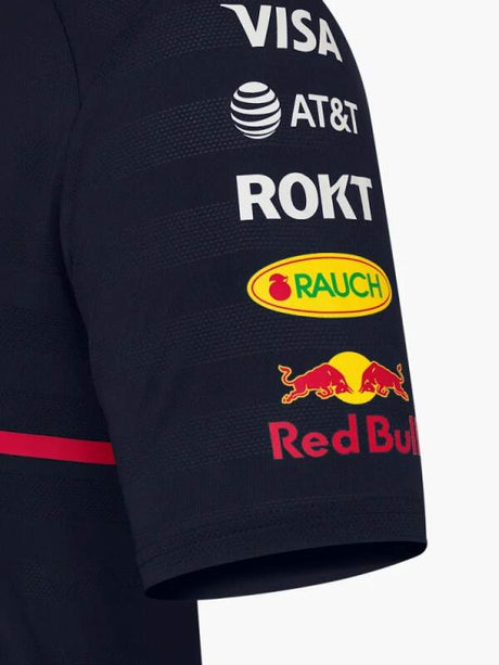 Tímové tričko Oracle Red Bull Racing s logami sponzorov