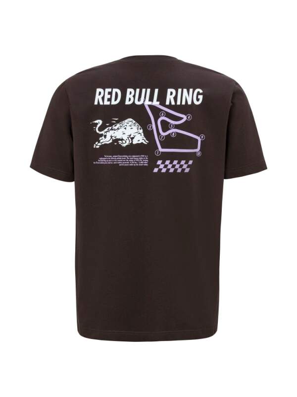 Red Bull Ring CIRCUIT fan T-shirt black with RRI motif