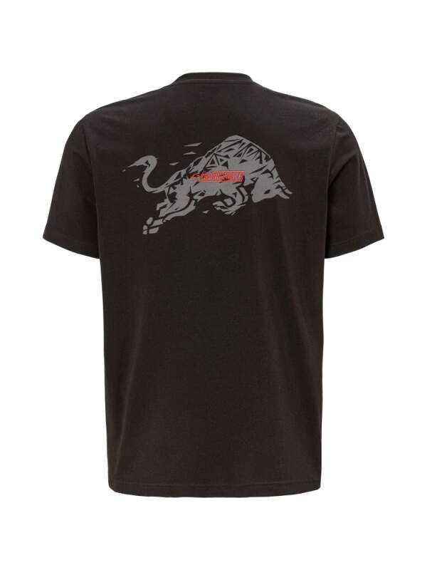 Voľnočasové tričko Red Bull Ring ECLIPSE čierne s motívom RRI
