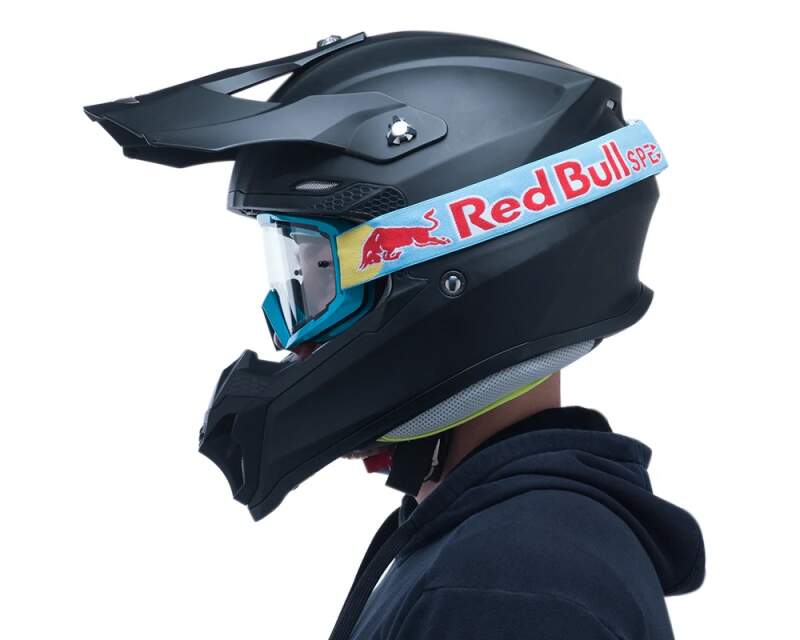 Red Bull Spect WHIP motocross goggles neon blue with clear lens