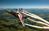 Red Bull kľúčenka The Flying Bulls - alpha jet
