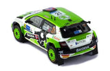 IXO model Škoda Fabia Rally2 EVO #21 A. Mikkelsen - T. Eriksen Rally Estonia 2022