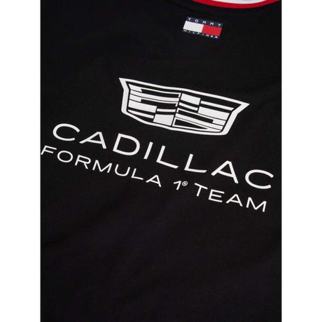 Čierne tričko Cadillac F1 x Tommy Hilfiger - tímová edícia