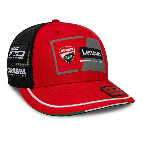 Ducati Lenovo Team Marc Marquez #93 Cap 2026 – Red