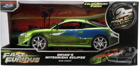 Model Jada Fast & Furious Brian's Mitsubishi Eclipse 1:24 – 25th Anniversary Edition