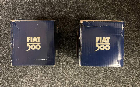 Keramický hrnček Fiat 500 žltý oficiálny produkt