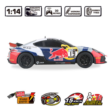 Model Porsche GT4 Sebastian Loeb Racing RC 1:14 na diaľkové ovládanie