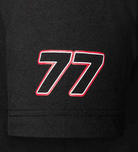 Alfa Romeo F1 Team Valtteri Bottas fan T-shirt black