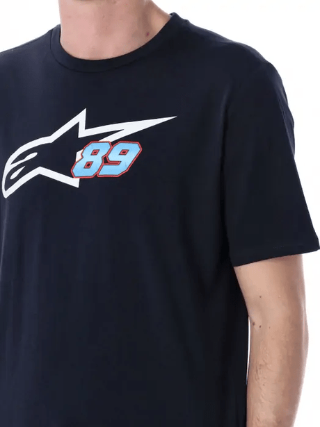 Tričko Jorge Martin - Alpinestars tmavomodré