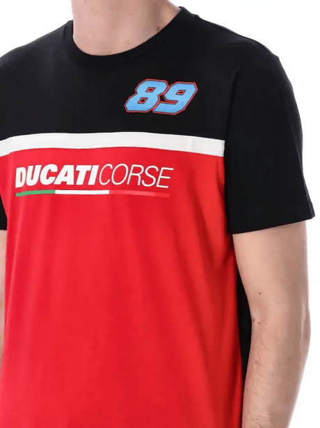 Fanúšikovské tričko Ducati Corse - Jorge Martin 89