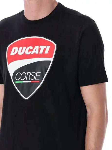 Ducati Corse T-shirt with Ducati logo black