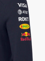 Tímová mikina s kapucňou Oracle Red Bull Racing s logami sponzorov