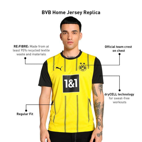 BVB Dortmund domáci dres Puma 24/25 - Replica