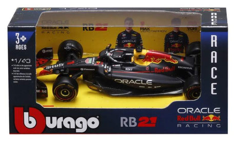Model Red Bull F1 RB21 BBurago #1 Max Verstappen 2025
