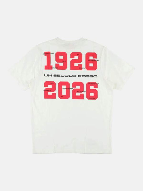 Men's Ducati Corse white T-shirt - 100th years DUCATI edition