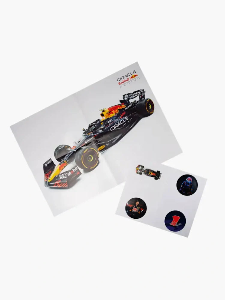 Stavebnica modelu Oracle Red Bull Racing RB21 Max Verstappen 1:43 – adventný kalendár