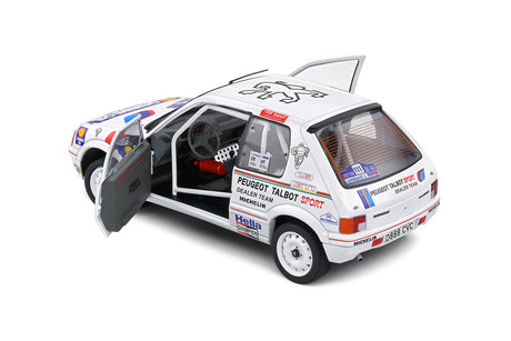 Model Solido Peugeot 205 GTI Colin McRae 1:18 Lombard Rally 1988