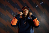 Mikina s kapucňou KTM Red Bull Racing GRID tmavomodrá