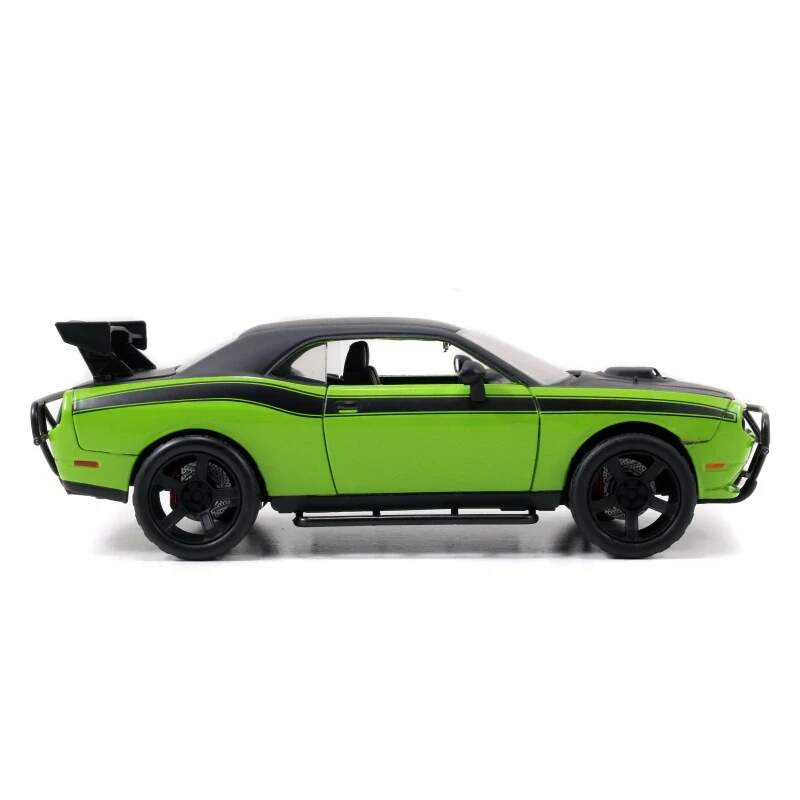 Fast & Furious Dodge Challenger SRT8 off-road 1:24 model green and black