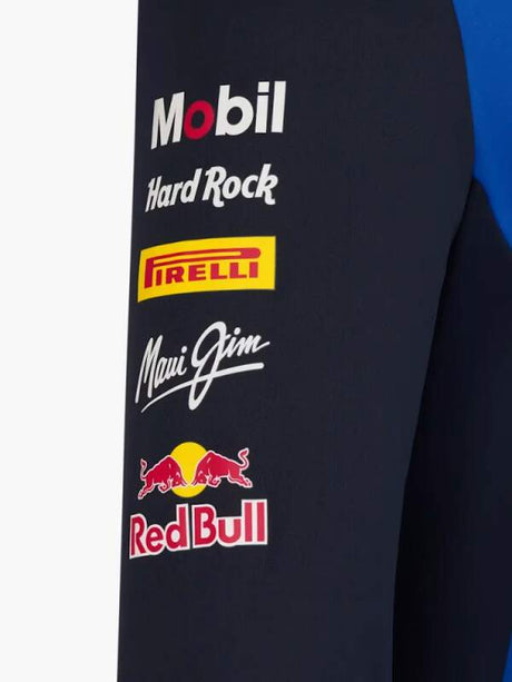 Mikina Oracle Red Bull Racing s logami sponzorov - tímová edícia