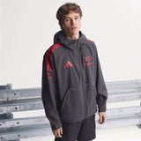 Ľahká bunda Audi Revolut F1 sivá s logami sponzorov x Adidas - tímová edícia