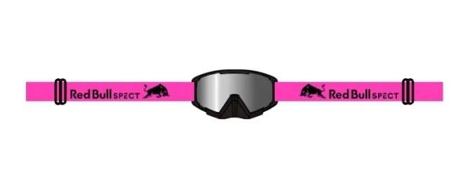 Red Bull Spect motokrosové okuliare WHIP čierne so strieborným sklom