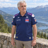Yamaha Pramac Team Polo with Sponsor Logos – ilustrační foto (AI)