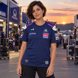 Tímové tričko Yamaha Pramac s logami sponzorov – ilustračné foto (AI)